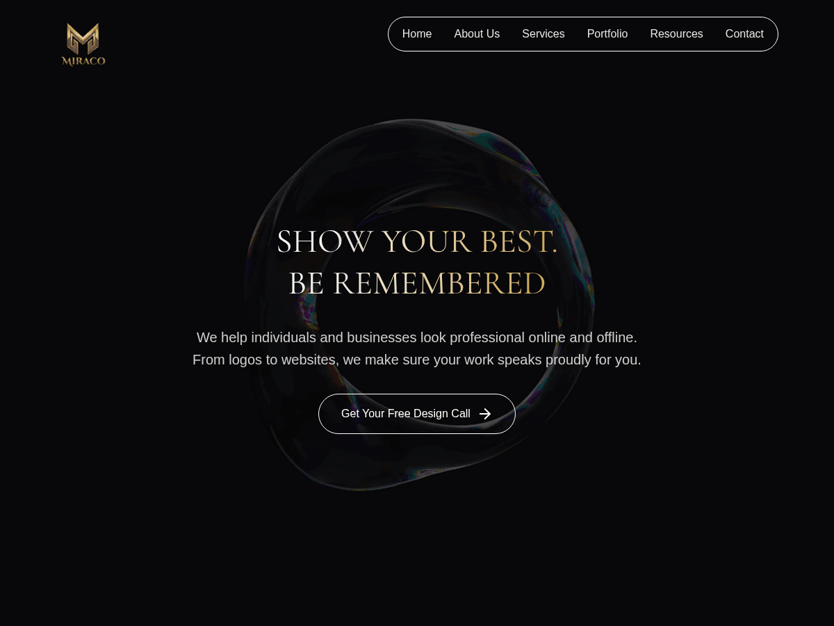 Miraco Digital Solutions Tablet View